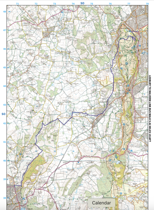 Map of Walk